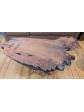 Redwood Coffee Table with Locust base